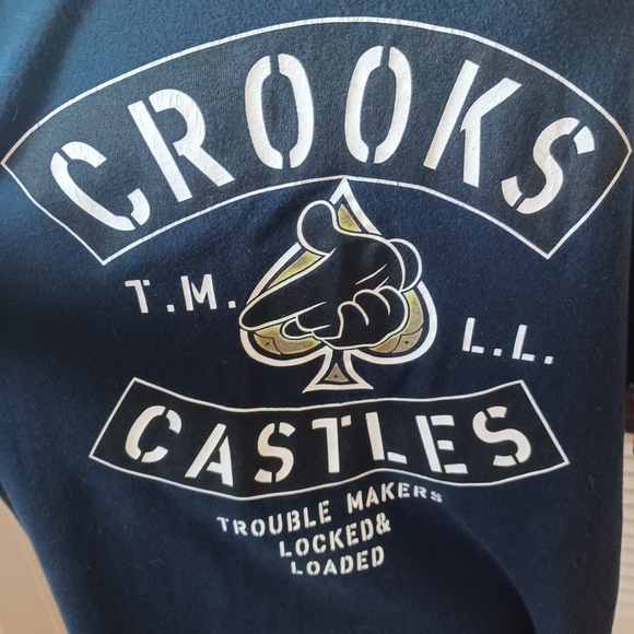 Crooks & Castles Men's XL 100% Cotton T-Shirt - Picture 2 of 8